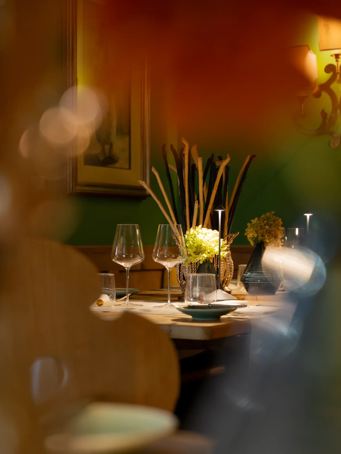 Table in Restaurant